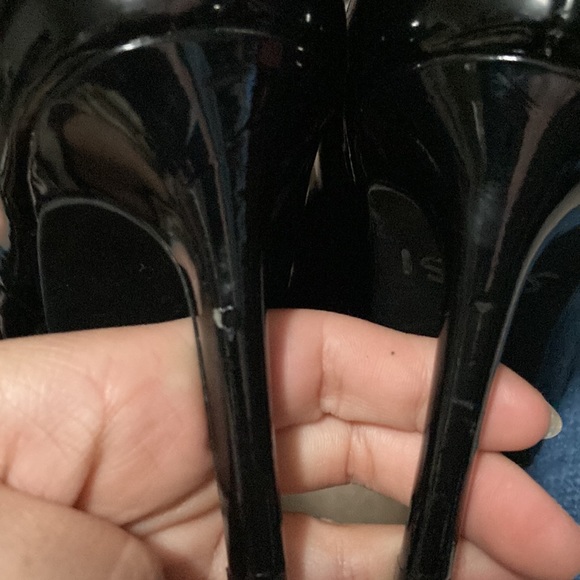 Merona Black Patent Heels - Picture 5 of 5